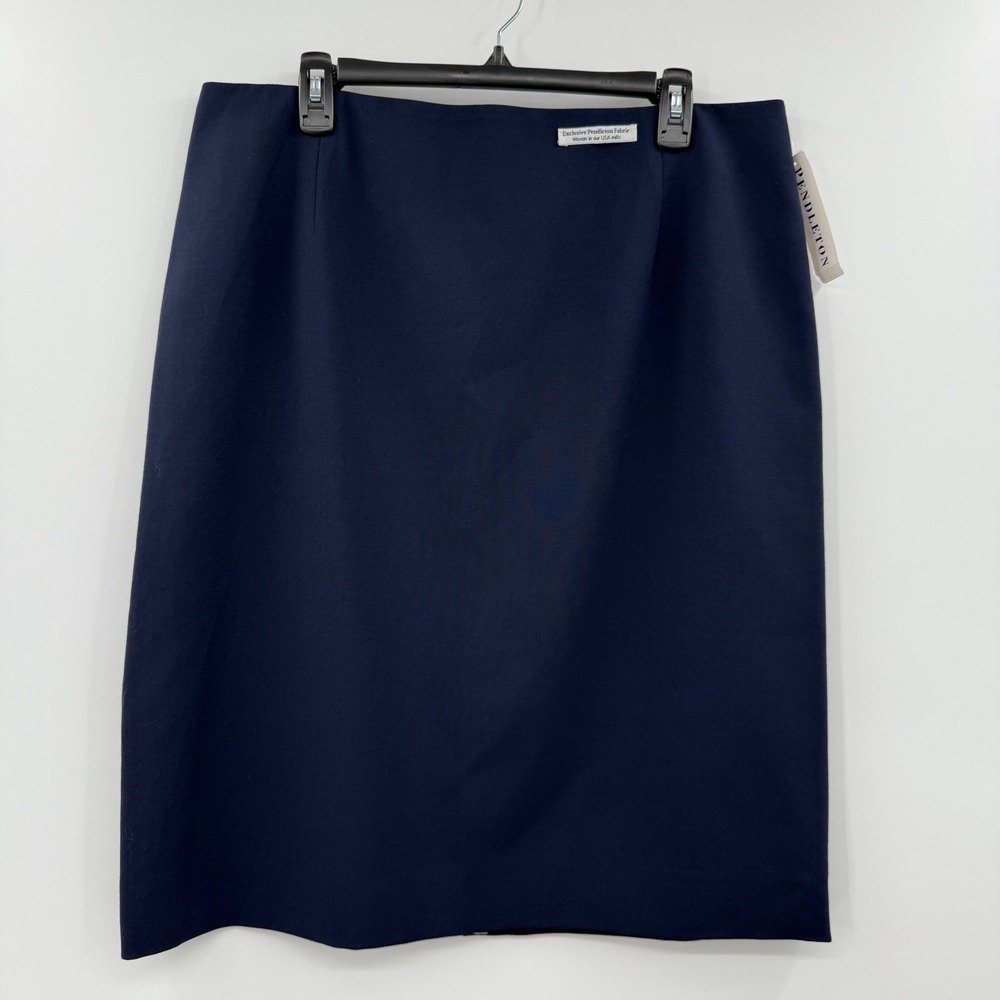 Pendleton Wool Midi Pencil Skirt Navy Blue SIZE
16 Vintage‎ Dead stock